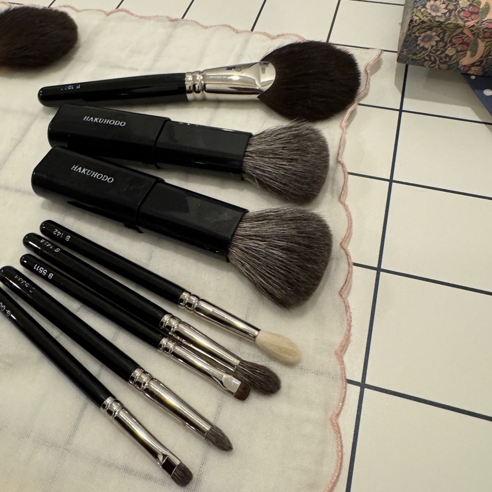 Hakuhodo Brushes, Squirrel and Goat hair